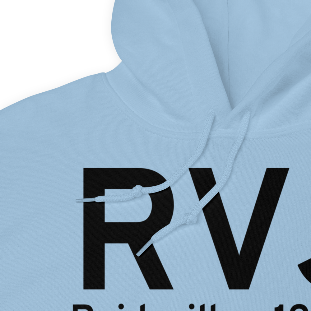 Reidsville (KRVJ) Airport Hoodie Sweatshirt 