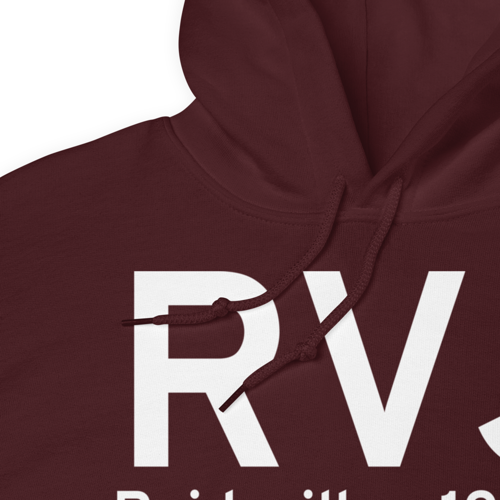 Reidsville (KRVJ) Airport Hoodie Sweatshirt 