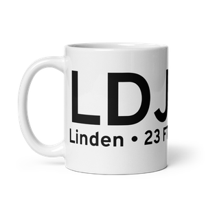 Linden (KLDJ) Airport Mug