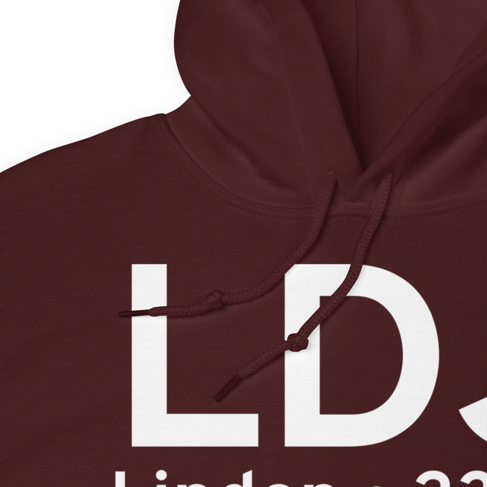 Linden (KLDJ) Airport Hoodie Sweatshirt 