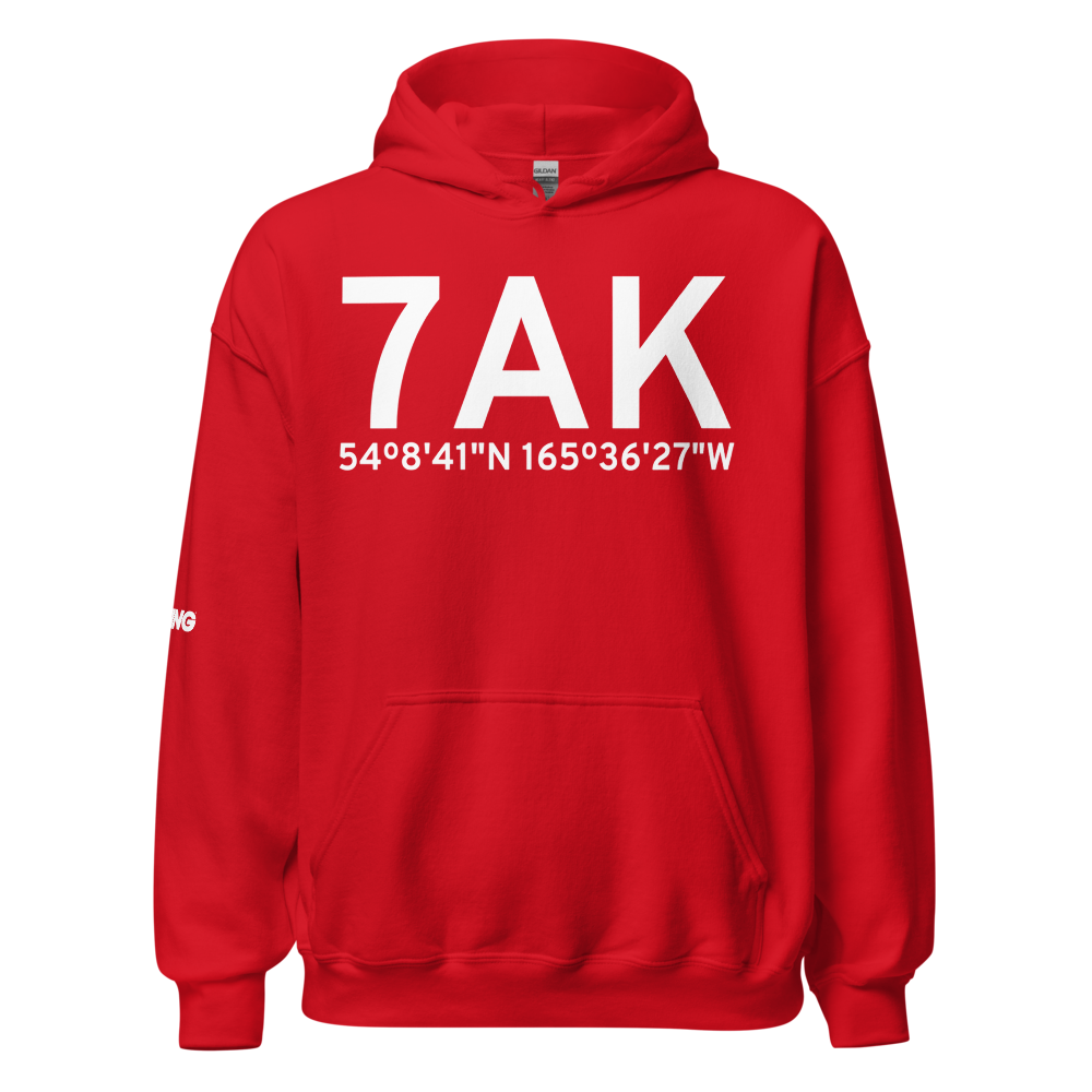 Akutan (PAUT) Airport Hoodie Sweatshirt 