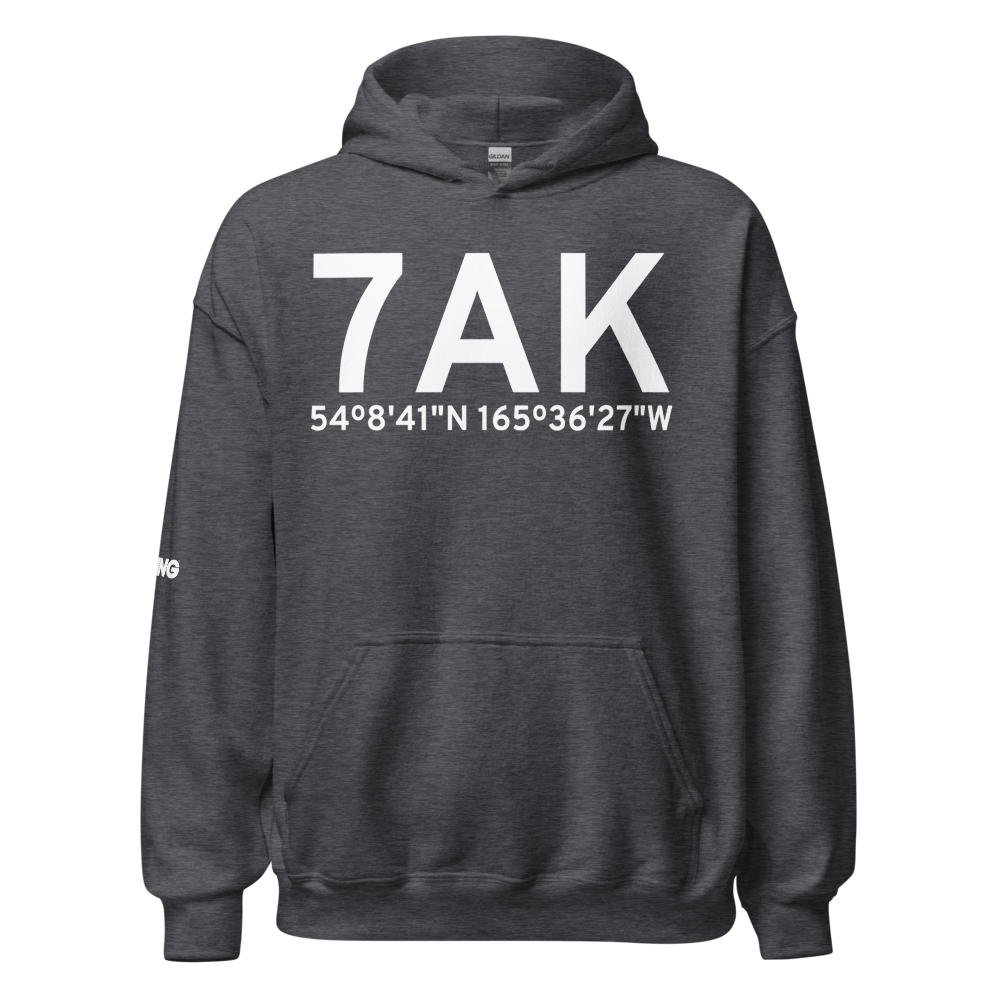 Akutan (PAUT) Airport Hoodie Sweatshirt 