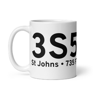 St Johns (3S5) Airport Mug