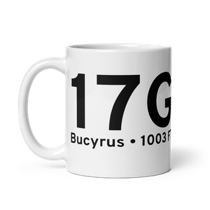 Bucyrus (K17G) Airport Mug