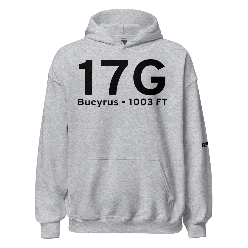 Bucyrus (K17G) Airport Hoodie Sweatshirt 