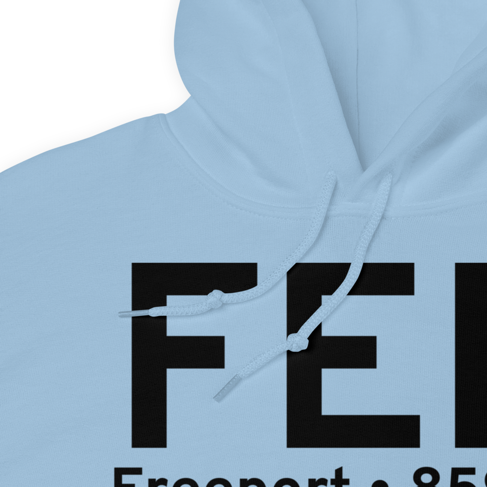 Freeport (KFEP) Airport Hoodie Sweatshirt 