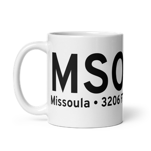 Missoula (KMSO) Airport Mug