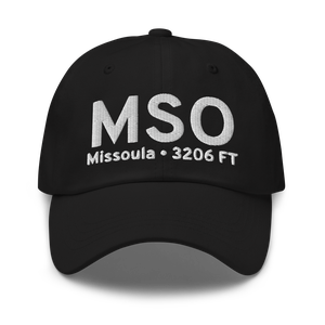 Missoula (KMSO) Airport Hat