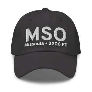 Missoula (KMSO) Airport Hat