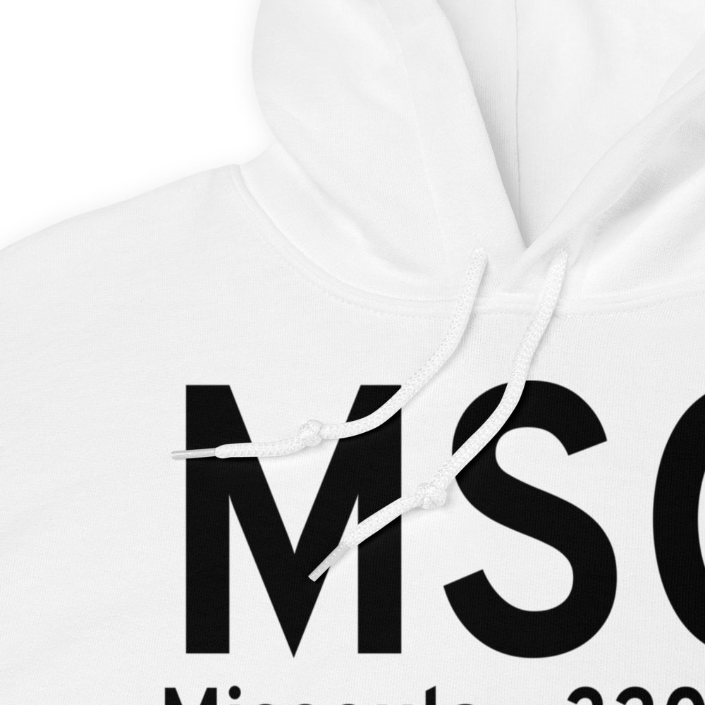 Missoula (KMSO) Airport Hoodie Sweatshirt 