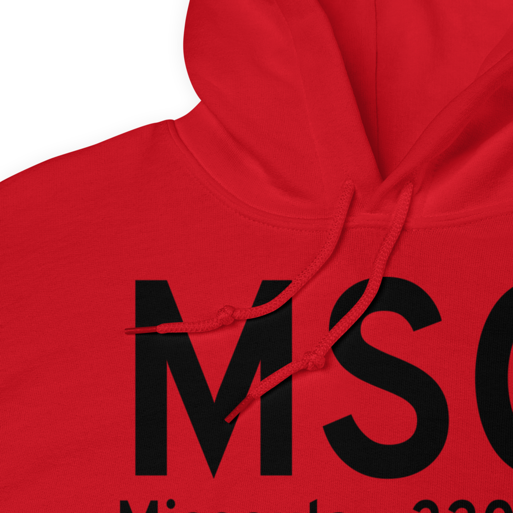 Missoula (KMSO) Airport Hoodie Sweatshirt 