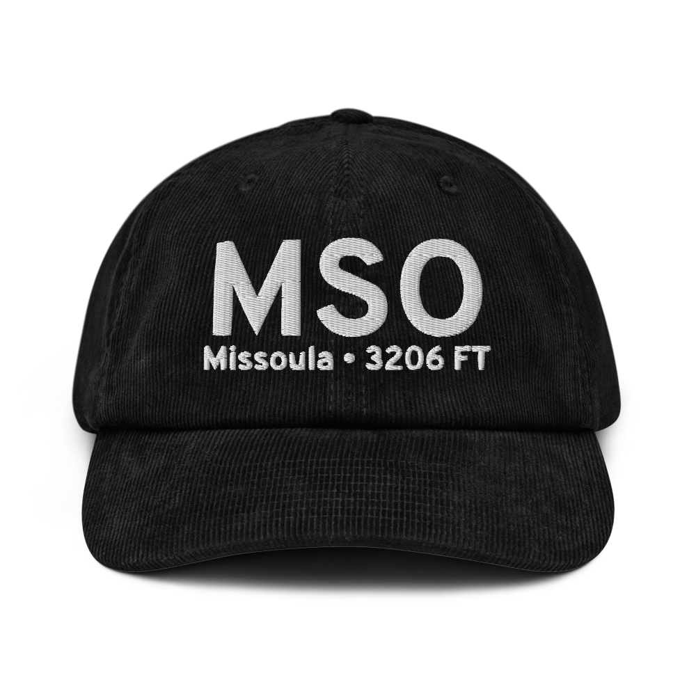 Missoula (KMSO) Airport Hat 