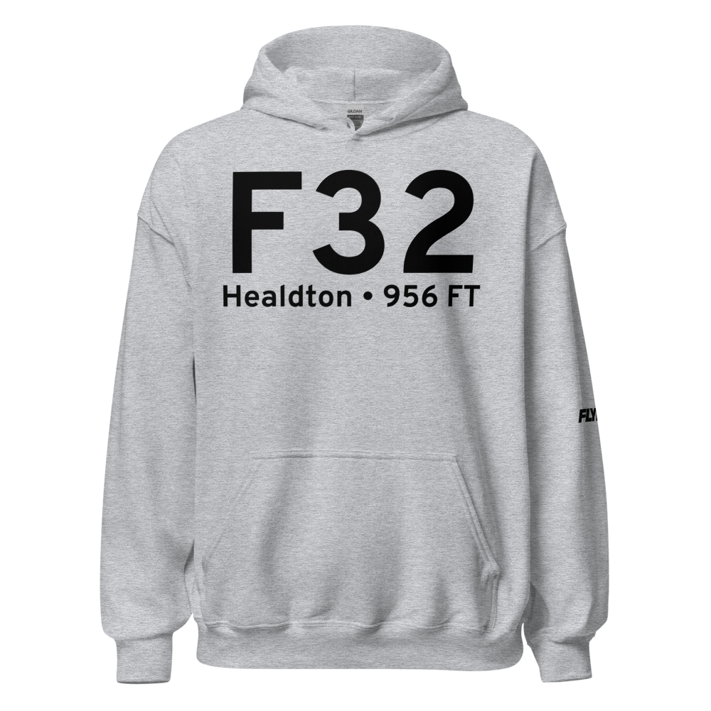 Healdton (KF32) Airport Hoodie Sweatshirt 