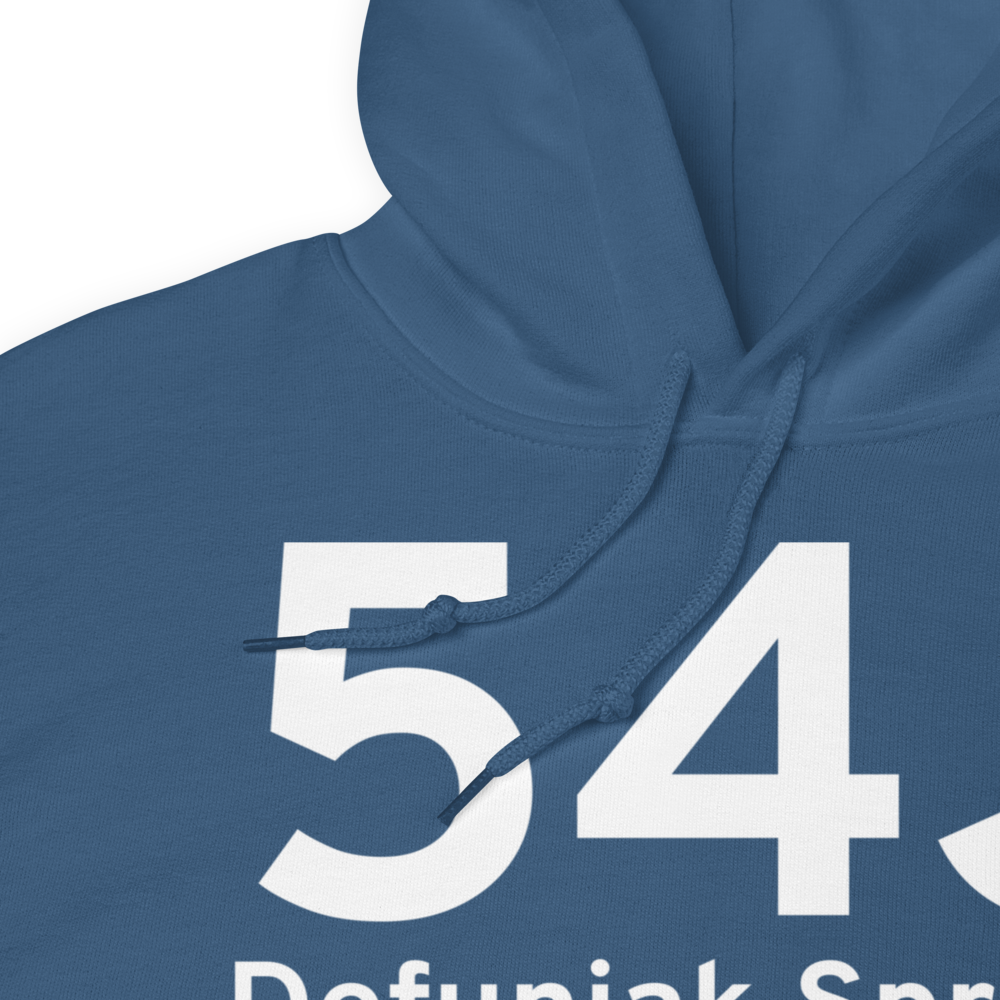 Defuniak Springs (K54J) Airport Hoodie Sweatshirt 
