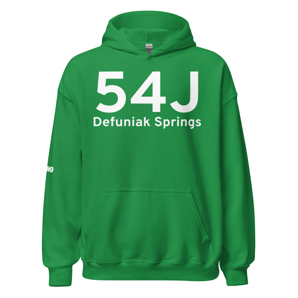 Defuniak Springs (K54J) Airport Hoodie Sweatshirt 