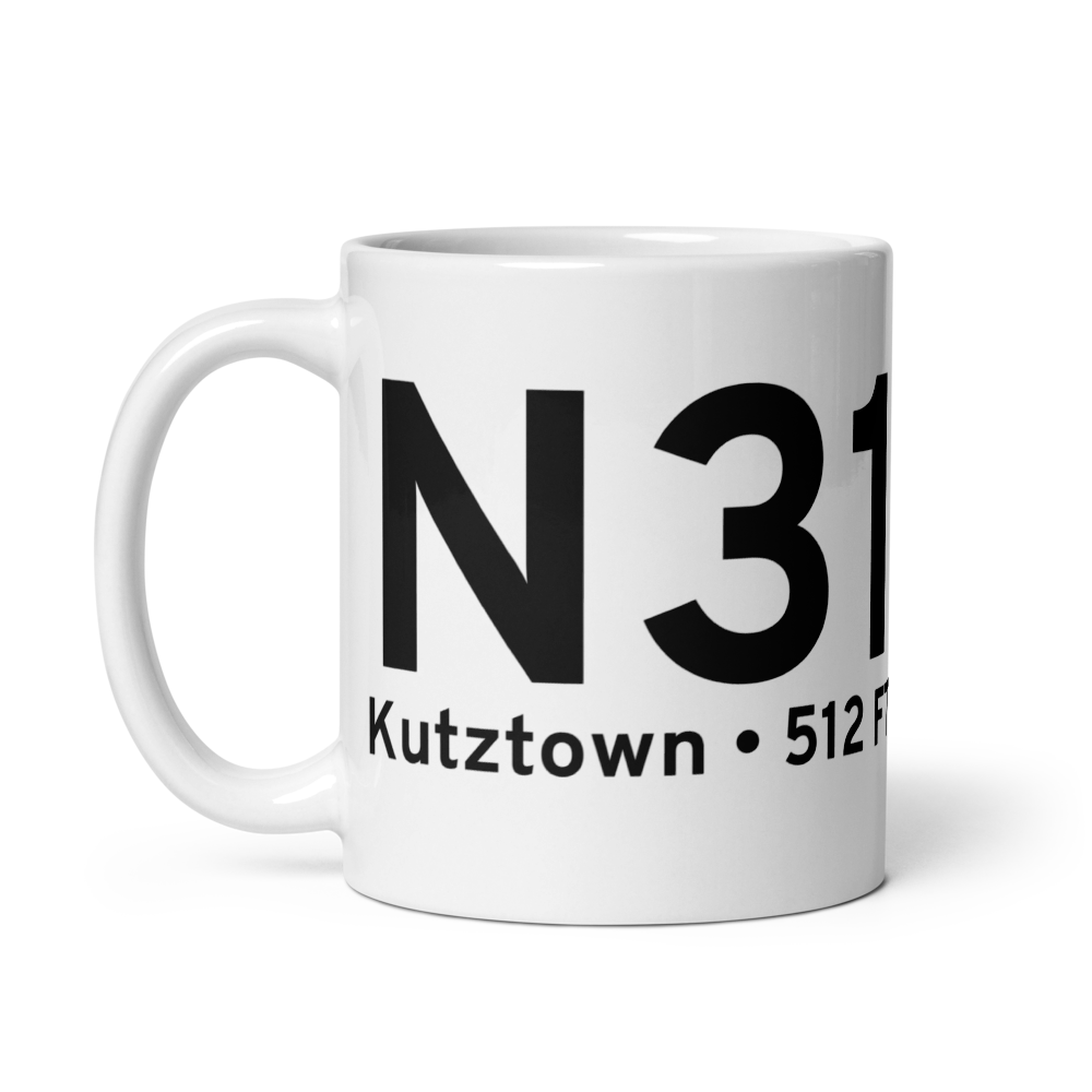 Kutztown (N31) Airport Mug 