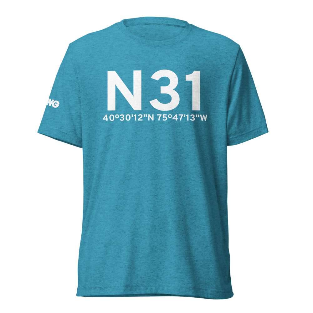 Kutztown (N31) Airport Tri-blend T-Shirt 