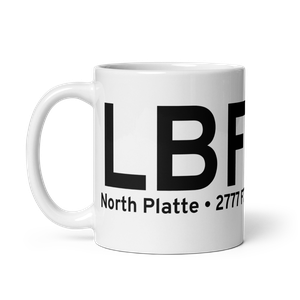 North Platte (KLBF) Airport Mug