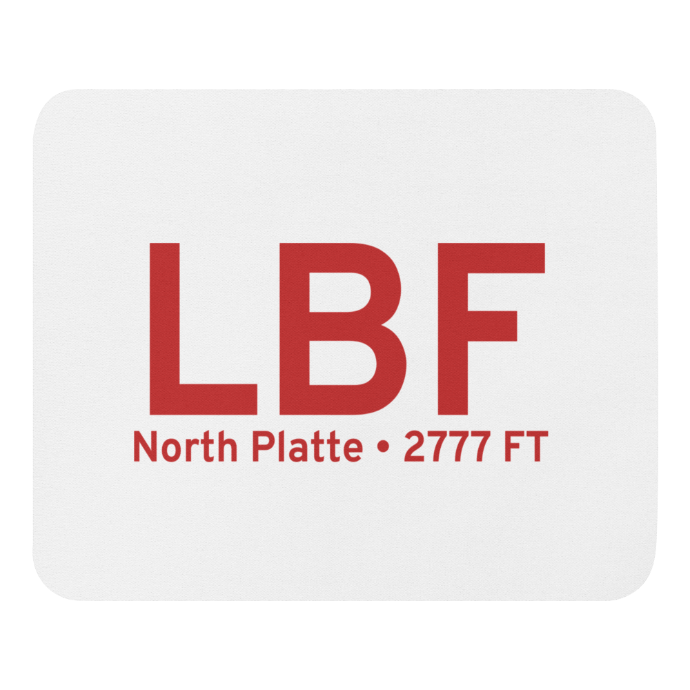 North Platte (KLBF) Airport  Mouse Pad 