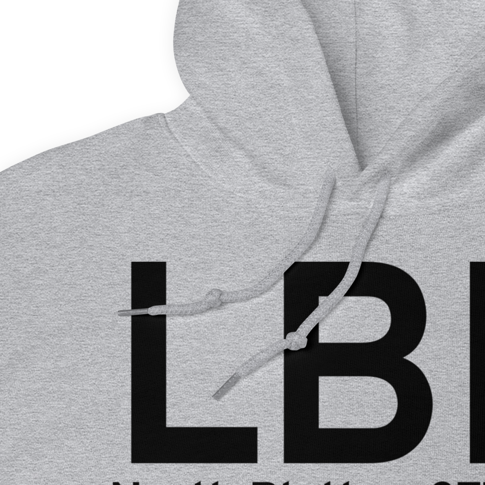 North Platte (KLBF) Airport Hoodie Sweatshirt 