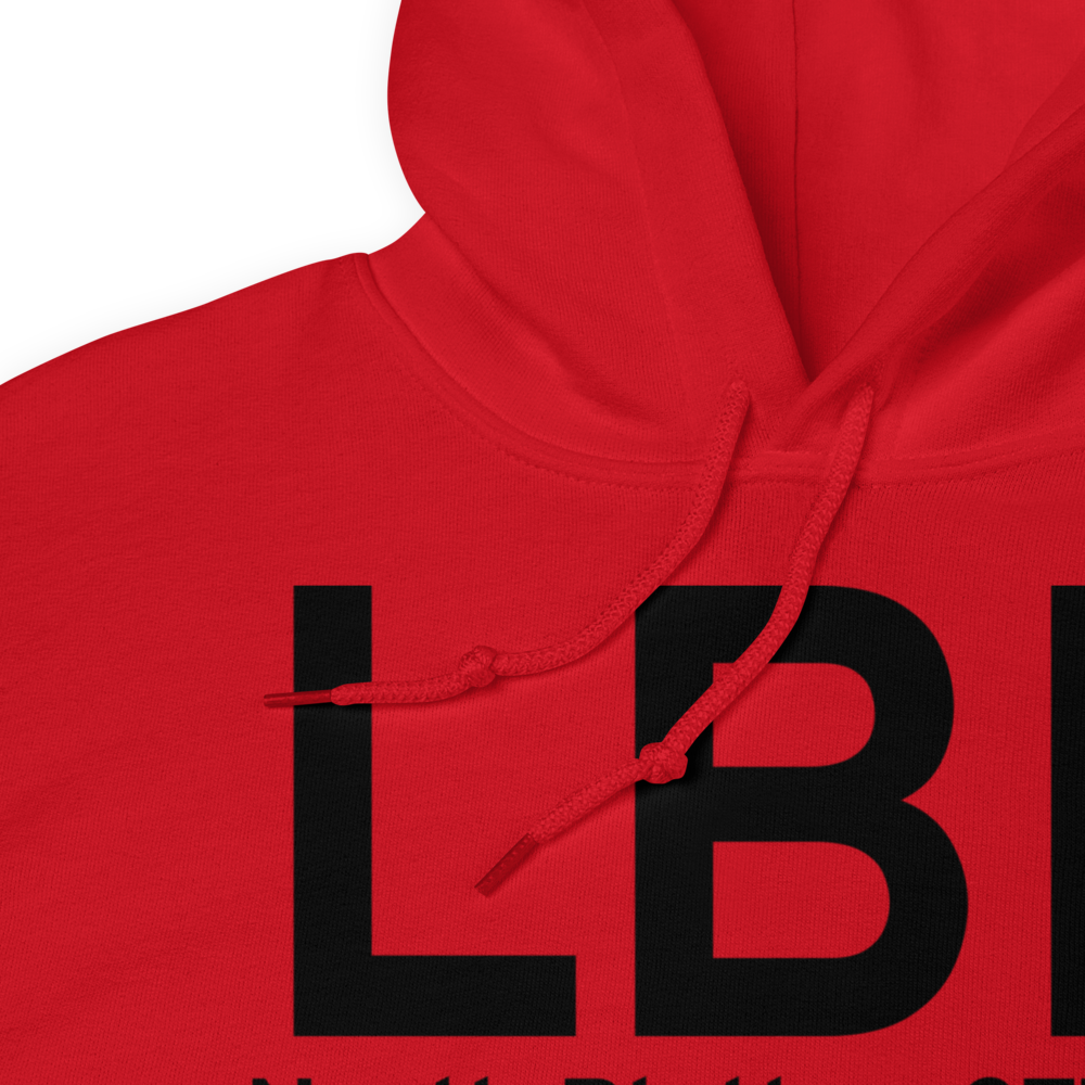 North Platte (KLBF) Airport Hoodie Sweatshirt 