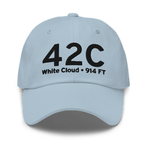 White Cloud (42C) Airport Hat