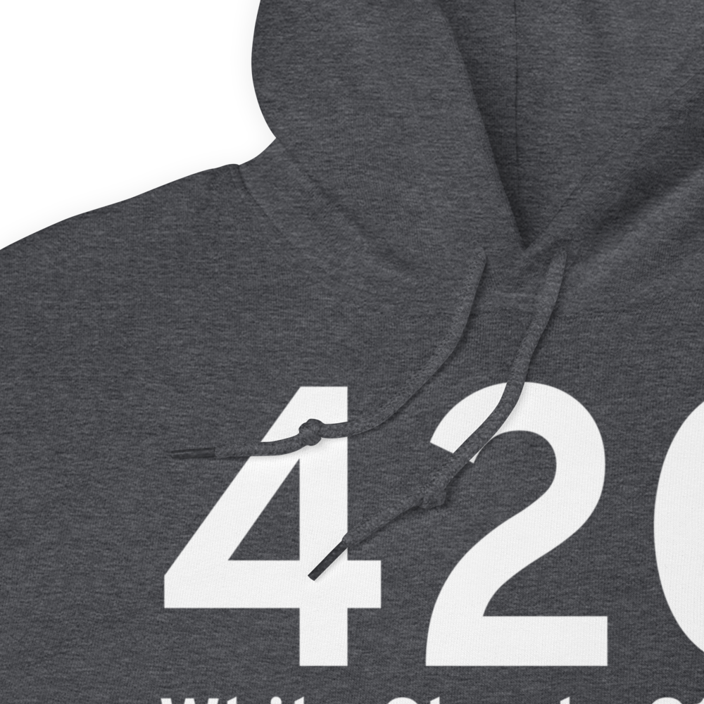 White Cloud (42C) Airport Hoodie Sweatshirt 