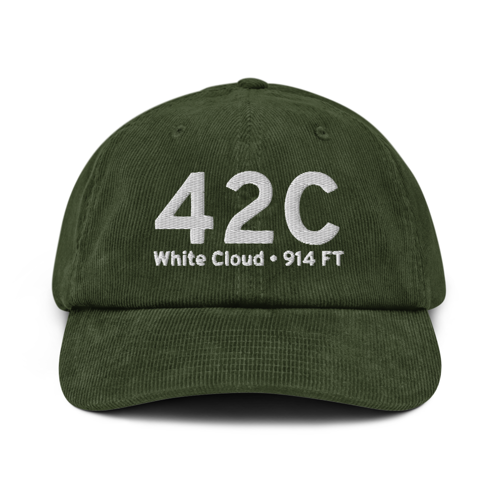 White Cloud (42C) Airport Hat 