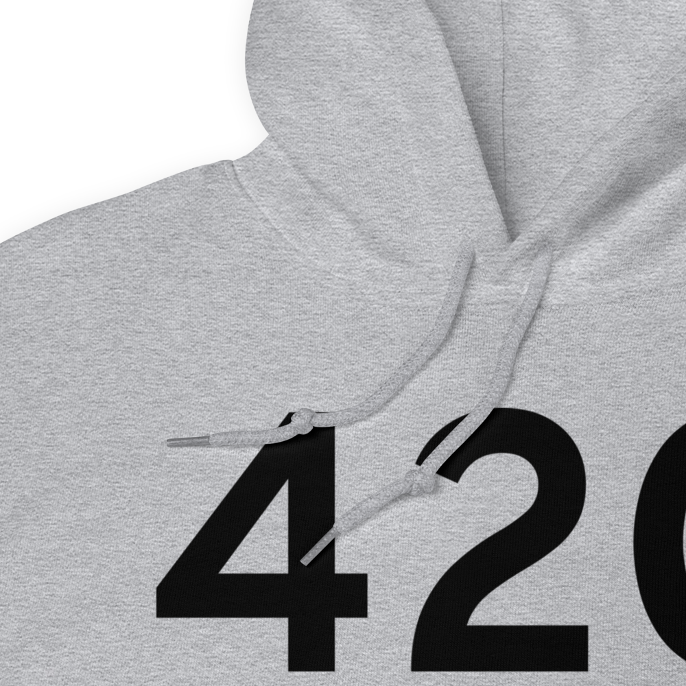 White Cloud (42C) Airport Hoodie Sweatshirt 