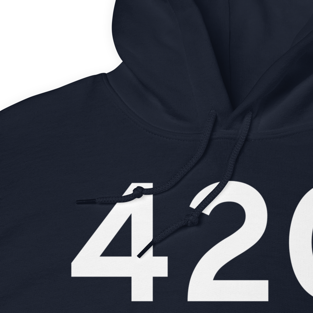White Cloud (42C) Airport Hoodie Sweatshirt 