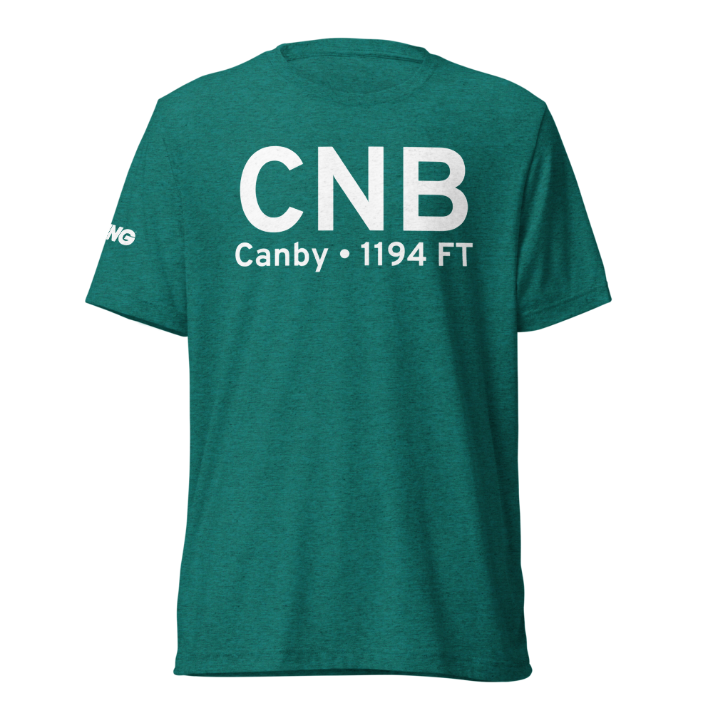 Canby (KCNB) Airport Tri-blend T-Shirt 