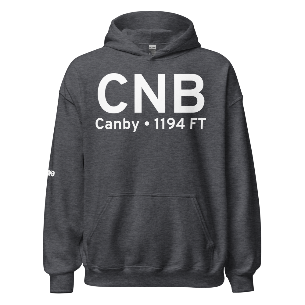 Canby (KCNB) Airport Hoodie Sweatshirt 