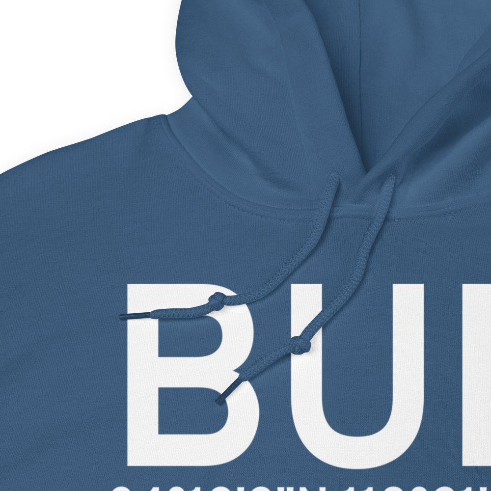 Burbank (KBUR) Airport Hoodie Sweatshirt 