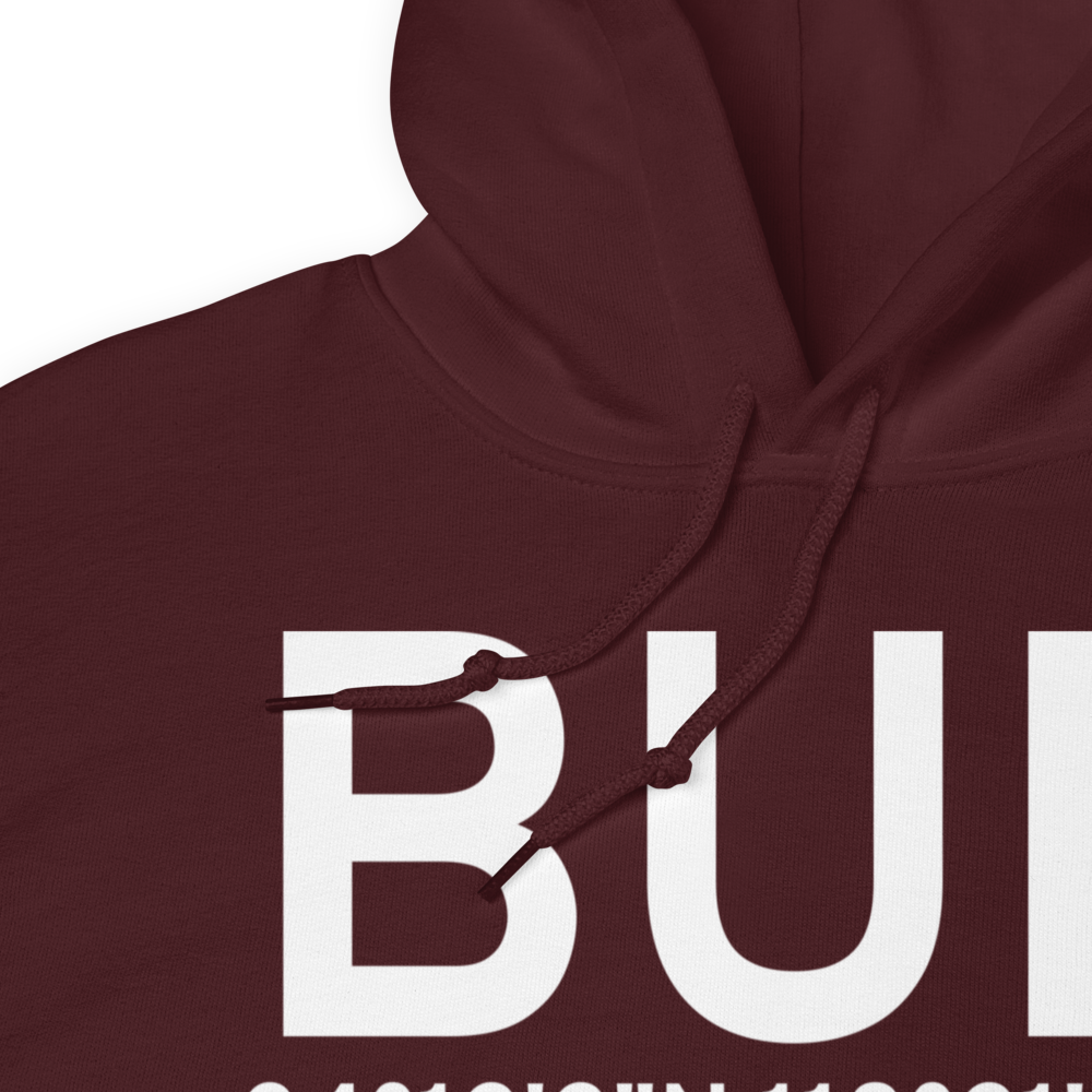 Burbank (KBUR) Airport Hoodie Sweatshirt 