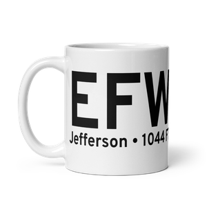 Jefferson (KEFW) Airport Mug