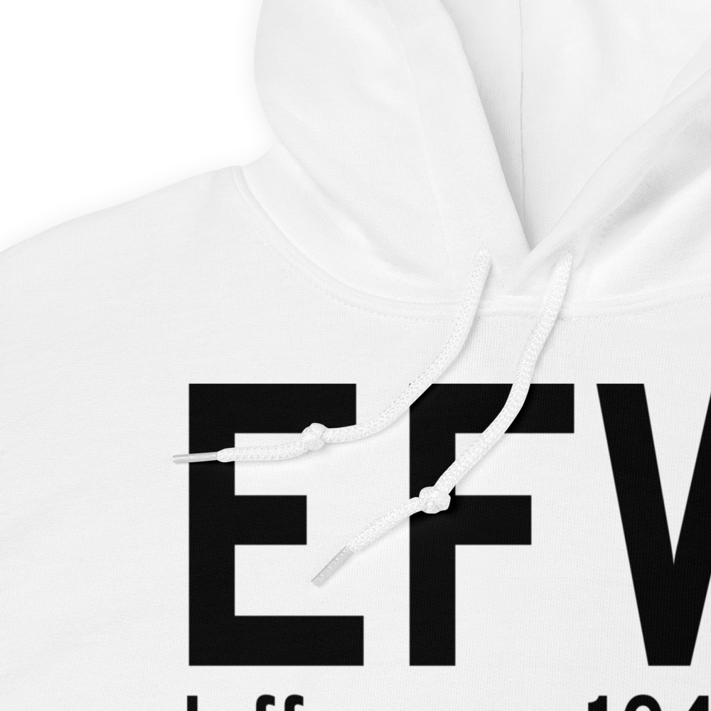 Jefferson (KEFW) Airport Hoodie Sweatshirt 