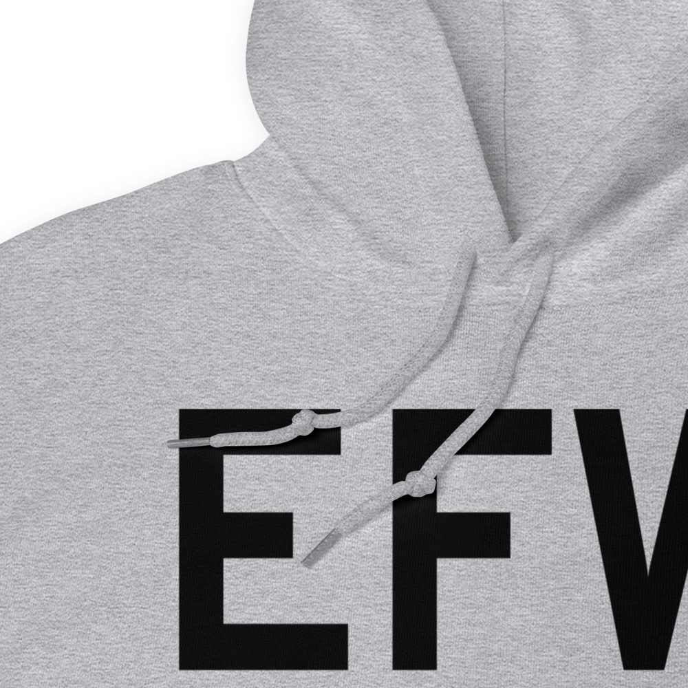 Jefferson (KEFW) Airport Hoodie Sweatshirt 