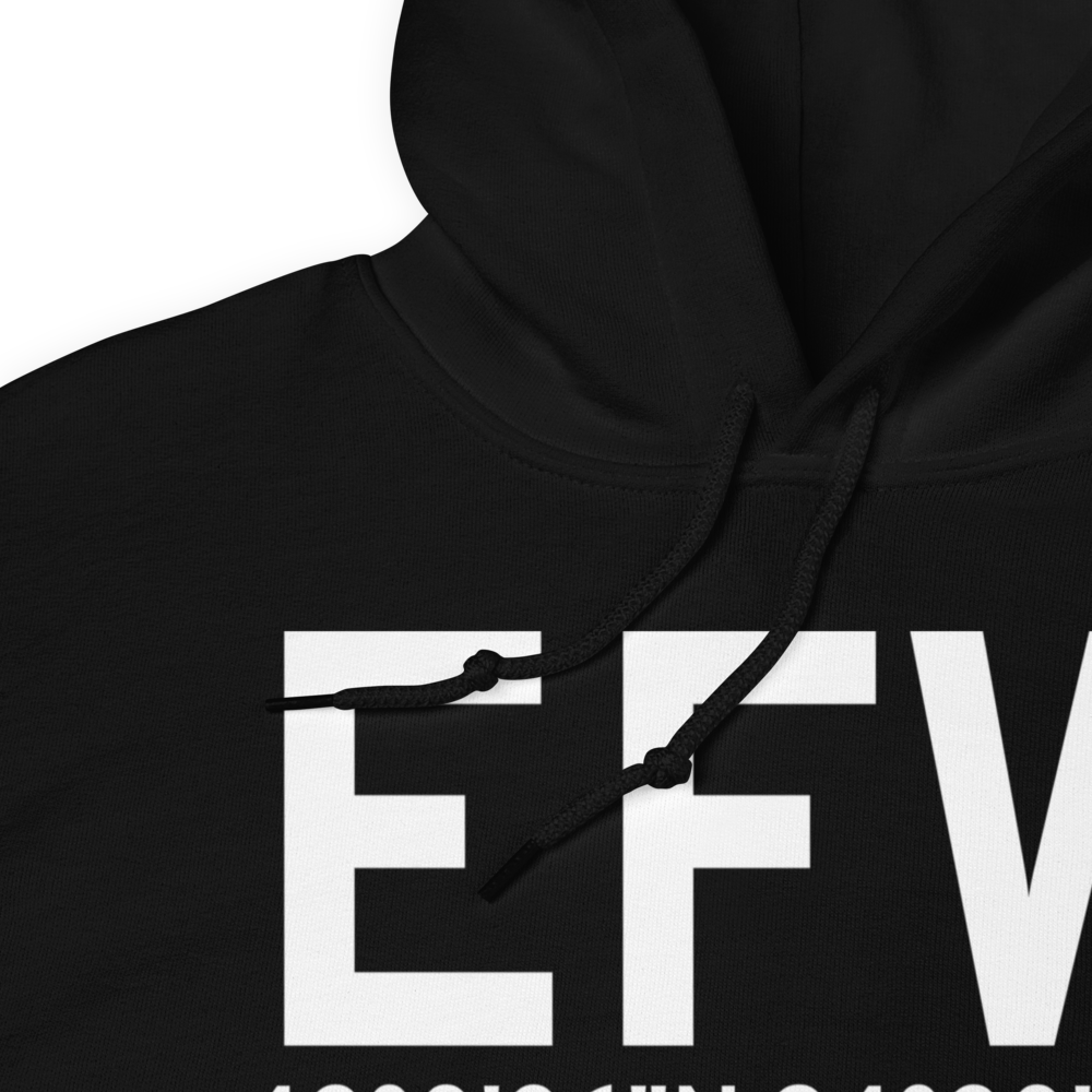 Jefferson (KEFW) Airport Hoodie Sweatshirt 
