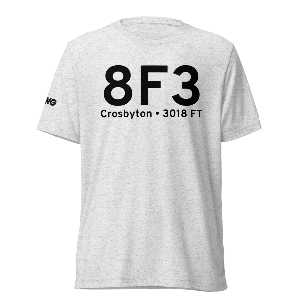 Crosbyton (K8F3) Airport Tri-blend T-Shirt 