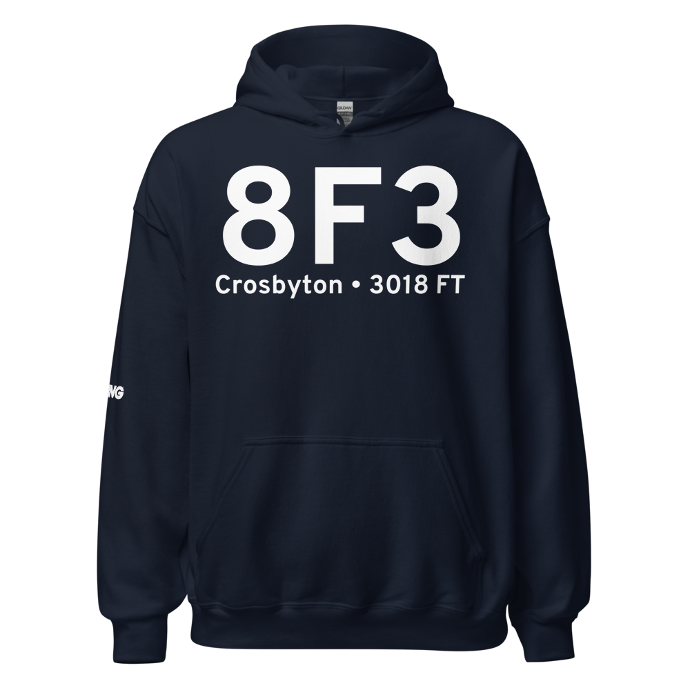 Crosbyton (K8F3) Airport Hoodie Sweatshirt 