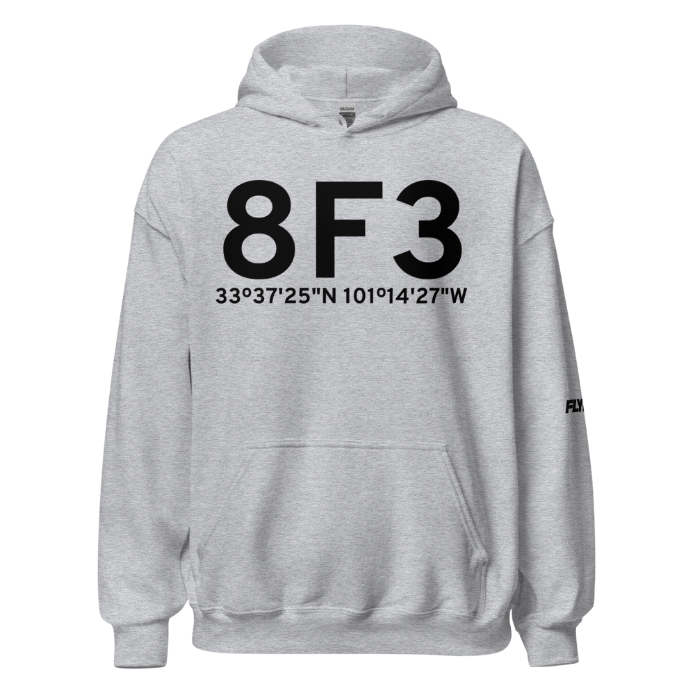 Crosbyton (K8F3) Airport Hoodie Sweatshirt 