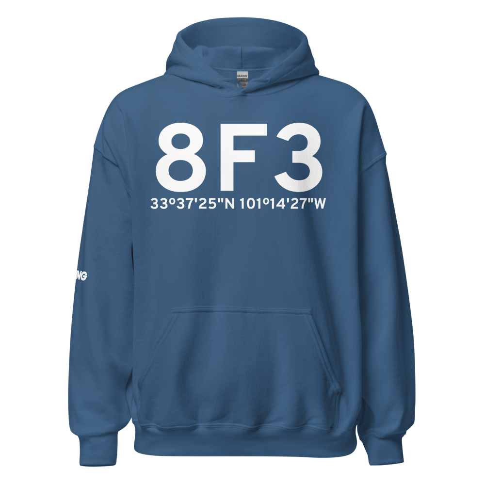 Crosbyton (K8F3) Airport Hoodie Sweatshirt 
