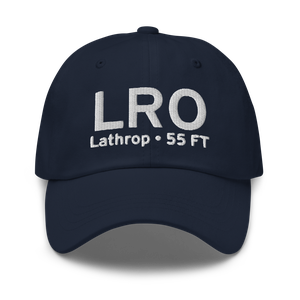 Lathrop (LRO) Airport Hat