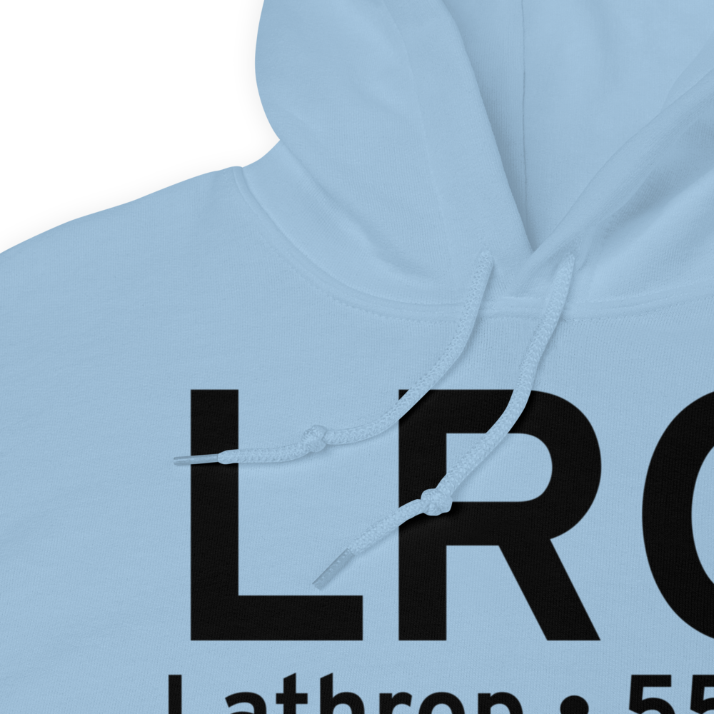 Lathrop (LRO) Airport Hoodie Sweatshirt 