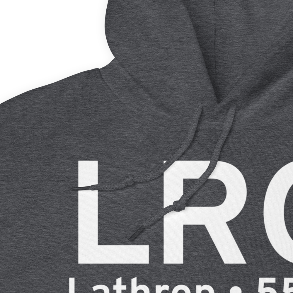 Lathrop (LRO) Airport Hoodie Sweatshirt 