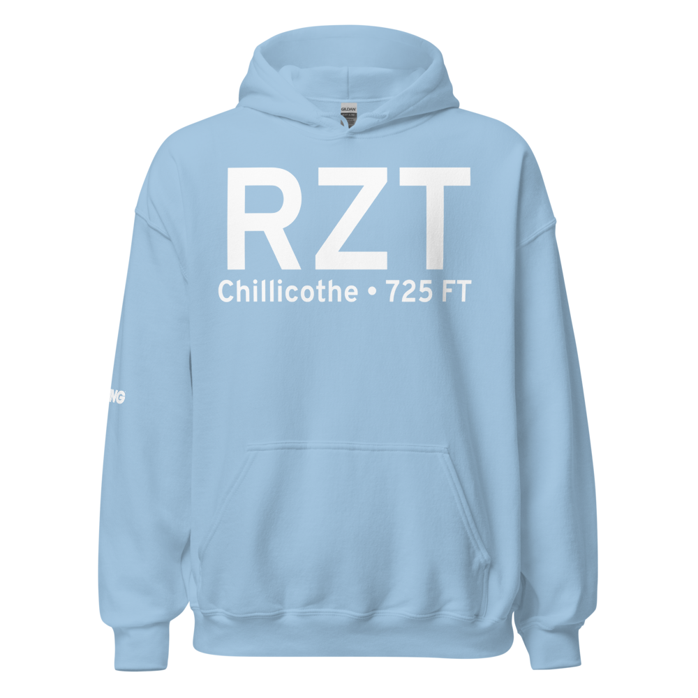 Chillicothe (KRZT) Airport Hoodie Sweatshirt 