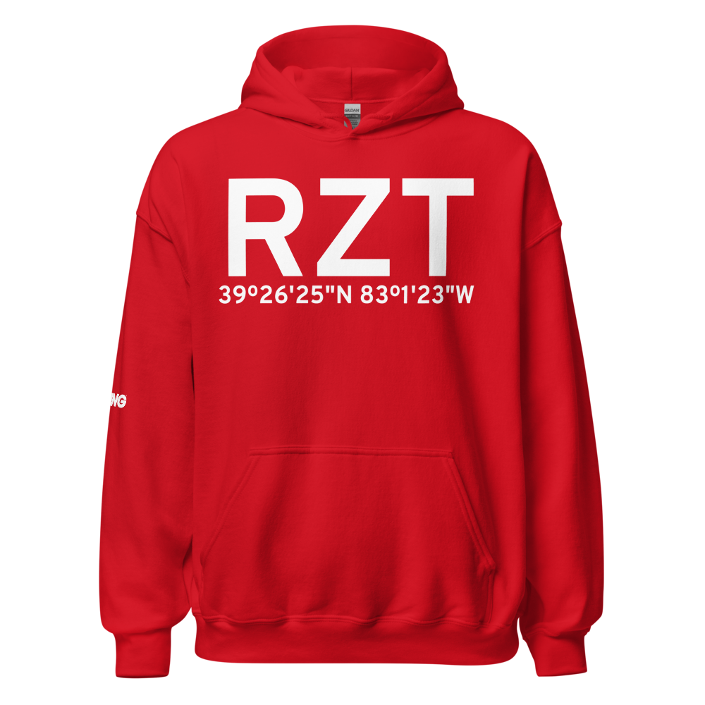 Chillicothe (KRZT) Airport Hoodie Sweatshirt 