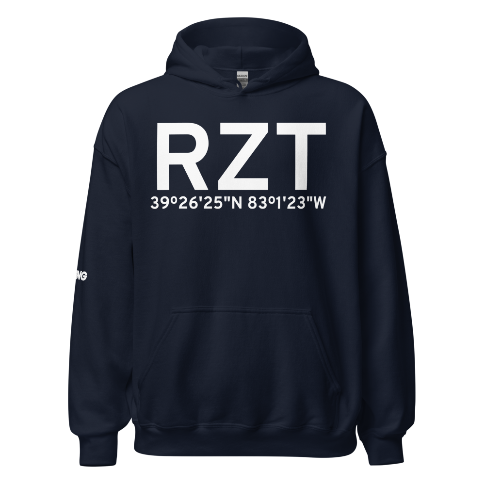 Chillicothe (KRZT) Airport Hoodie Sweatshirt 