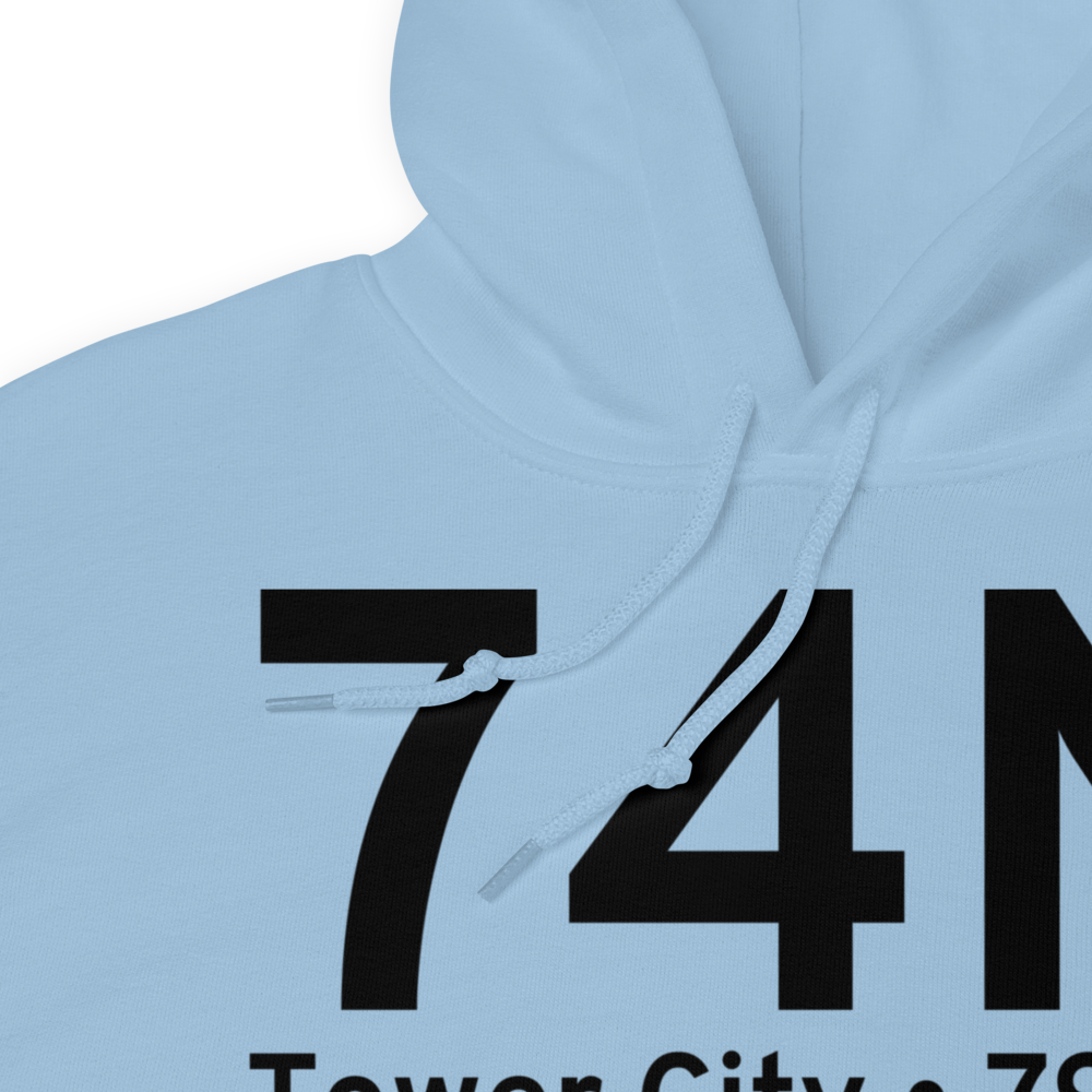 Tower City (74N) Airport Hoodie Sweatshirt 