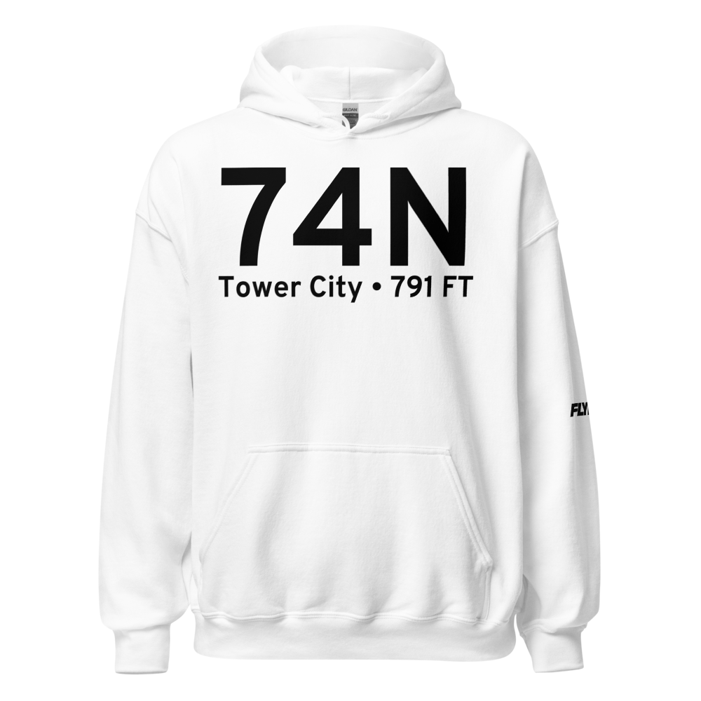 Tower City (74N) Airport Hoodie Sweatshirt 